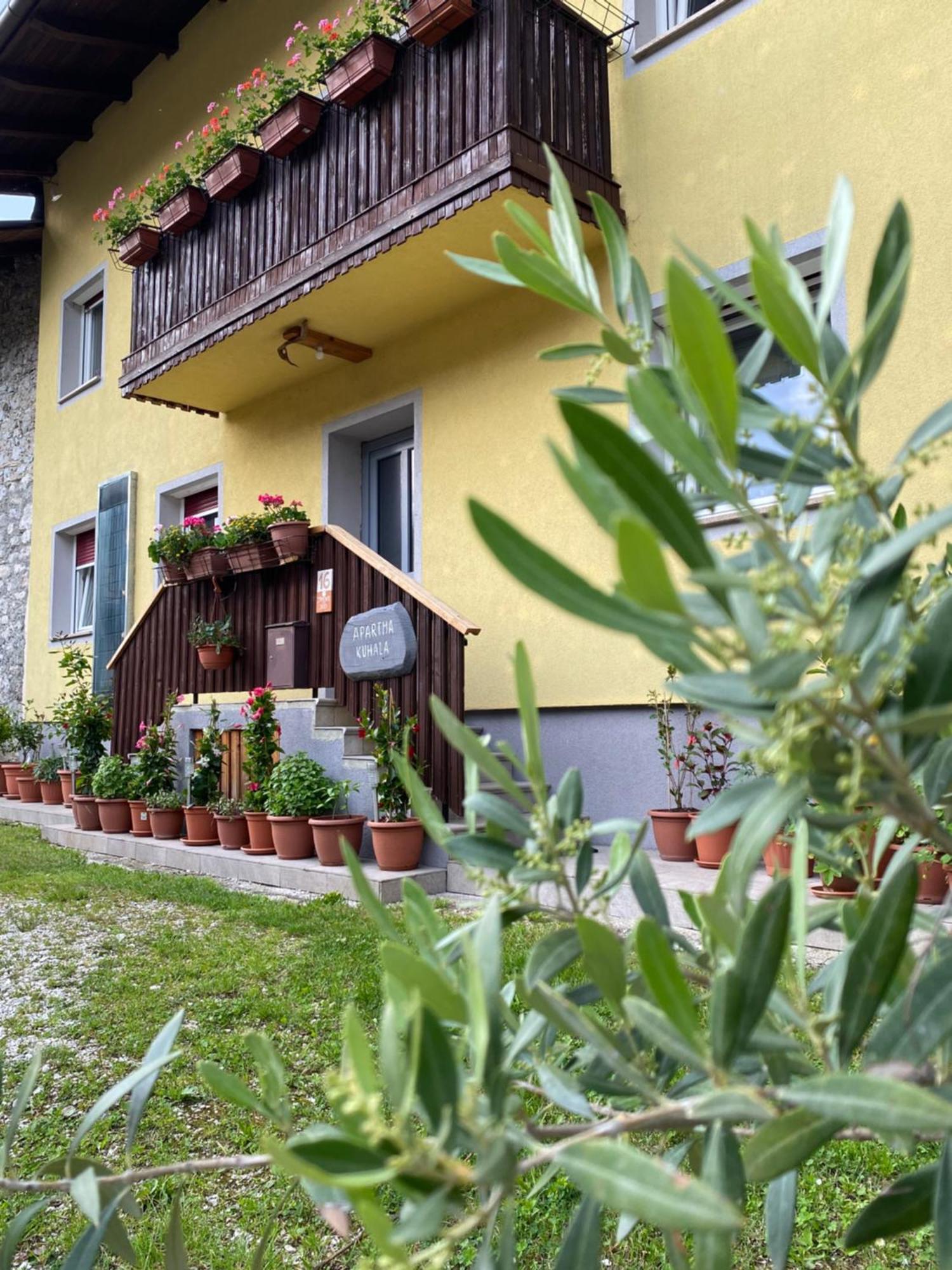 Trnovo Ob Soci Kuhala Apartamento Kobarid Exterior foto