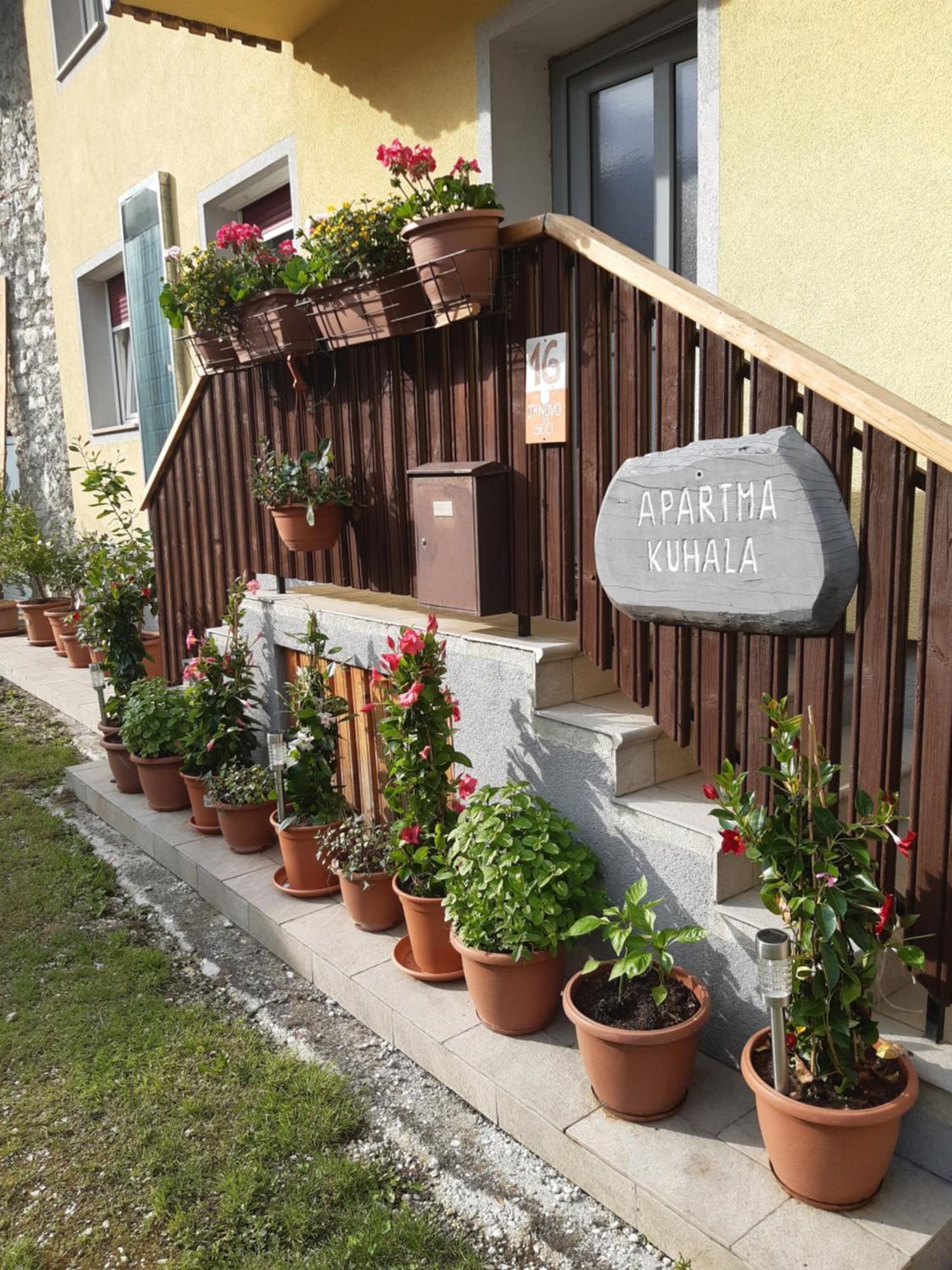 Trnovo Ob Soci Kuhala Apartamento Kobarid Exterior foto